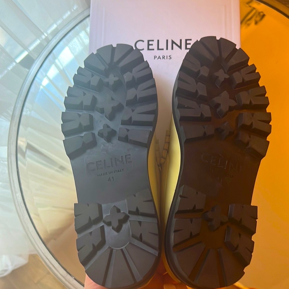Celine Fall chunky Margaret polished bull shoes. - Picture 7 of 8